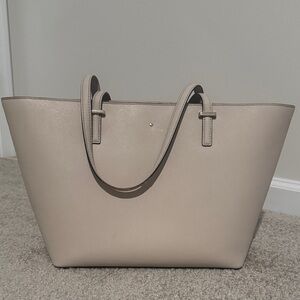 Kate Spade Light Tan Tote Bag